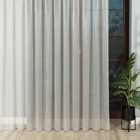 Firanka fantazyjna z ołowianka, wysokość 300cm, kolor 005 szary z błyskiem 318578/OLO/005/000300/1