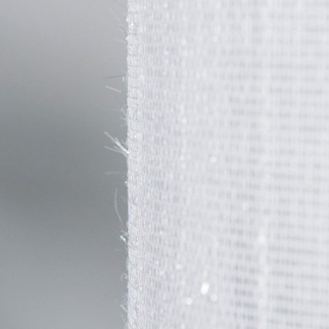 Firanka fantazyjna z ołowianką na metry 001155 wysokość 300 cm kolor biały