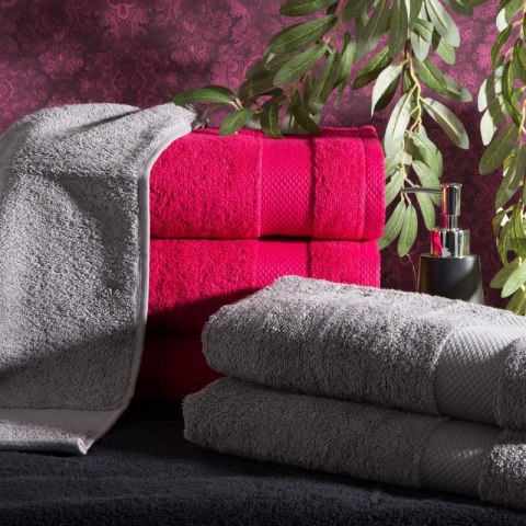 RĘCZNIK LORITA (03) 50X90 CM SREBRNY