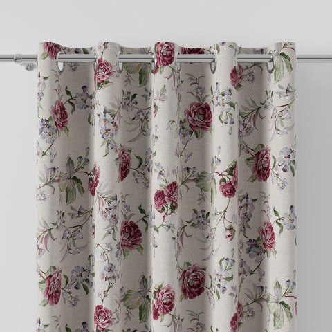 AMARA 042 Tkanina dekoracyjna, typu TZ7030, szerokość 140cm, kolor 001 różowy TZ0042/TDM/001/140000/1