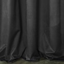 Zasłona gotowa ROSA 140x250 cm kolor czarny