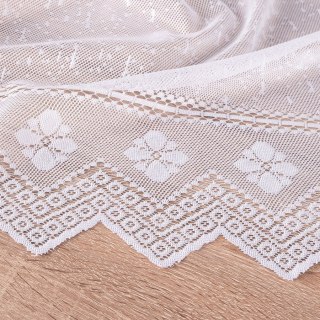 Firanka biała żakardowa pasowa 007959/000/001/070000/1