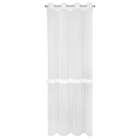 FIRANA GOTOWA SYLVI 140 X 260 CM BIAŁY