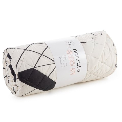 NARZUTA D91 GEO 01 220X240 CM BEŻOWY