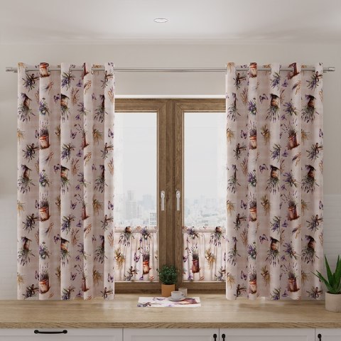 LAVETTE Tkanina dekoracyjna NINA WODOODPORNA, 160cm, kolor 002 beżowy D00168/NIW/002/160000/1