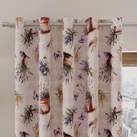 LAVETTE Tkanina dekoracyjna NINA WODOODPORNA, 160cm, kolor 002 beżowy D00168/NIW/002/160000/1