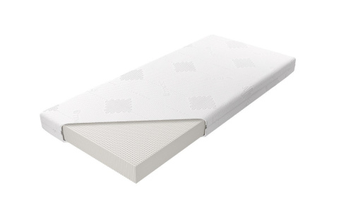 Materac lateksowy, antyalergiczny, dwustronny, wysokość 14 cm. Dla różnych grup wiekowych i pozycji snu.