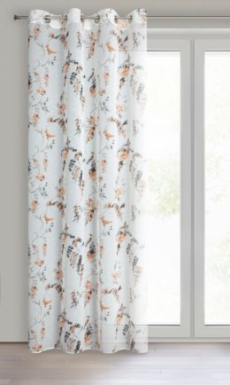 ZASŁONA GOTOWA RIKI 140X250 CM RUDY