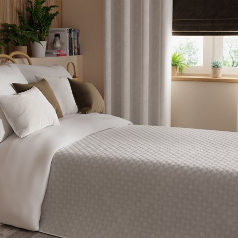 VELVI Narzuta dekoracyjna, rozmiar 170x210cm, kolor 018 ciepły jasny szary VELVI0/NAP/018/170210/1