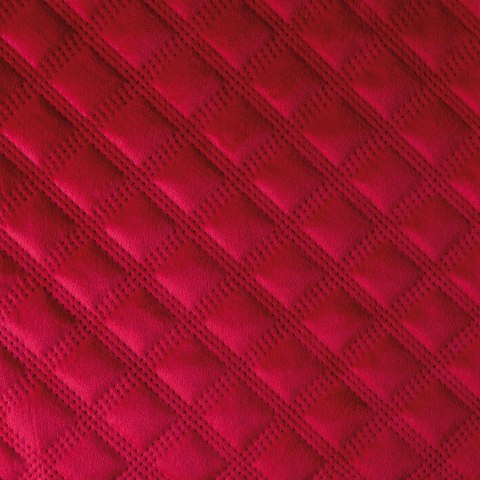 VELVI Narzuta dekoracyjna, rozmiar 220x240cm, kolor 043 czerwony VELVI0/NAP/043/220240/1