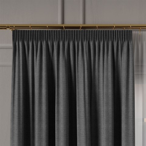 IBIZA Tkanina dekoracyjna, wysokość 300cm, kolor 010 grafitowy 027823/TDP/010/000300/1