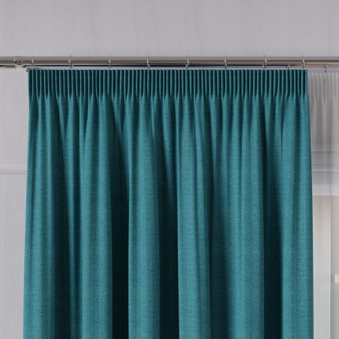 IBIZA Tkanina dekoracyjna, wysokość 300cm, kolor 012 turkusowy 027823/TDP/012/000300/1