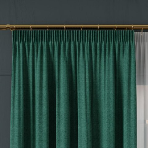 IBIZA Tkanina dekoracyjna, wysokość 300cm, kolor 013 szmaragdowy 027823/TDP/013/000300/1