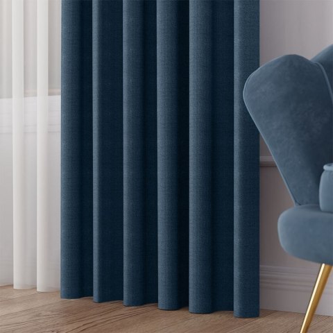 IBIZA Tkanina dekoracyjna, wysokość 300cm, kolor 014 granatowy 027823/TDP/014/000300/1