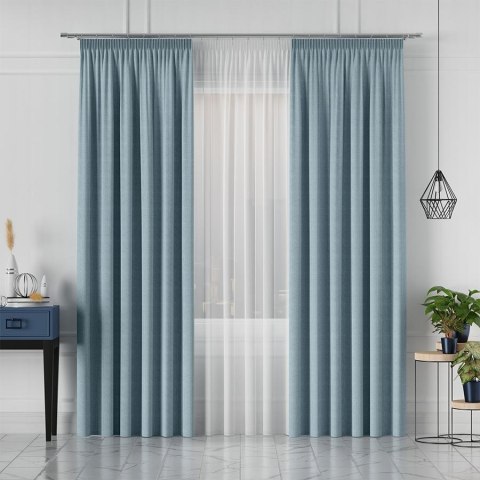 IBIZA Tkanina dekoracyjna, wysokość 300cm, kolor 015 niebieski 027823/TDP/015/000300/1