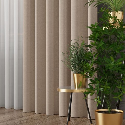 IBIZA Tkanina dekoracyjna, wysokość 300cm, kolor 017 ciepły beżowy 027823/TDP/017/000300/1