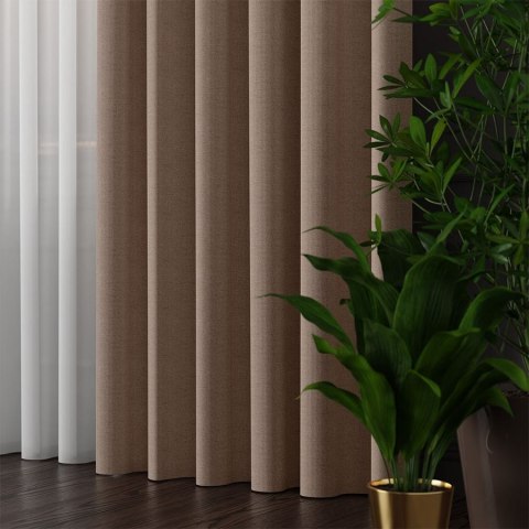 IBIZA Tkanina dekoracyjna, wysokość 300cm, kolor 018 kamelowy 027823/TDP/018/000300/1