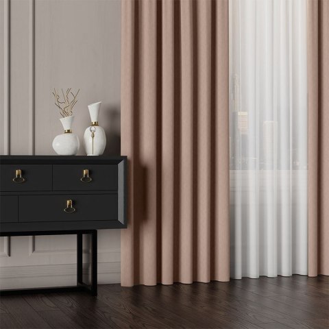 LISA Tkanina dekoracyjna, wysokość 300cm, kolor 005 camelowy 004150/TDP/005/000300/1