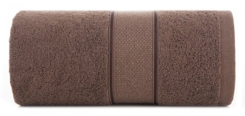 Ręcznik bawełniany LIANA 70x140 cm kolor ciemnobrązowy Ręcznik bawełniany LIANA 70x140 cm kolor ciemnobrązowy