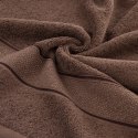 Ręcznik bawełniany LIANA 70x140 cm kolor ciemnobrązowy
