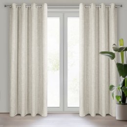 ZASŁONA GOTOWA ROMA 140X250 CM NATURALNY