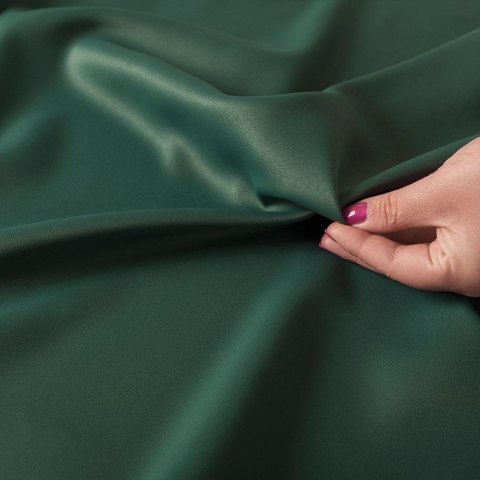 GRETA Tkanina dekoracyjna typu blackout, wysokość 320cm, kolor 017 butelkowy zielony 004204/TDP/017/000320/1