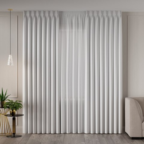 LIMA Tkanina dekoracyjna wodoodporna, wysokość 300cm, kolor 078 biały 318287/TDP/W78/000300/1