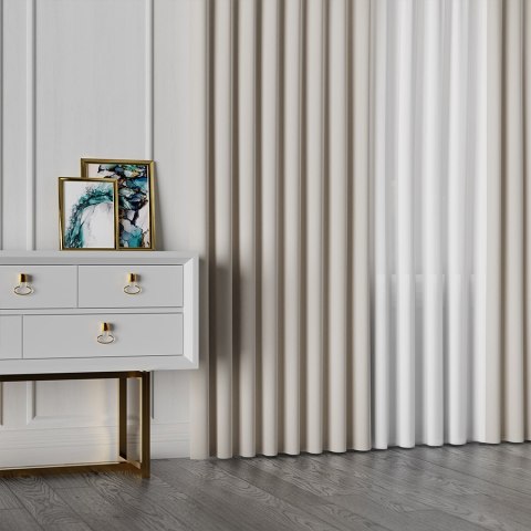 LIMA Tkanina dekoracyjna, wysokość 300cm, kolor 002 jasny kremowy 318287/TDP/002/000300/1