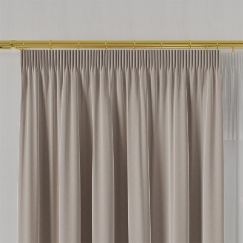 LIMA Tkanina dekoracyjna, wysokość 300cm, kolor 007 beżowy 318287/TDP/007/000300/1