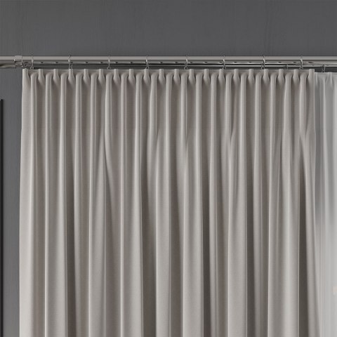 LIMA Tkanina dekoracyjna, wysokość 300cm, kolor 008 chłodny beżowy 318287/TDP/008/000300/1