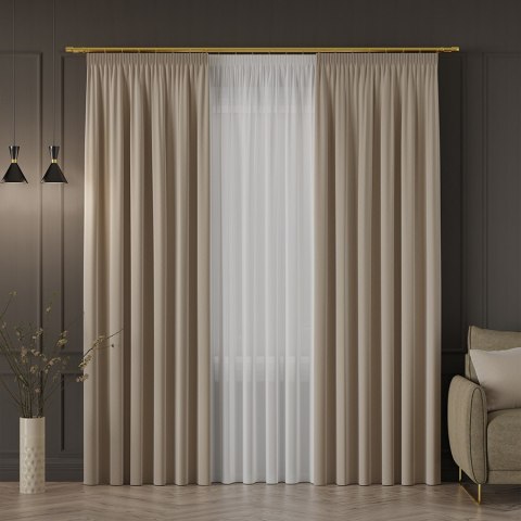 LIMA Tkanina dekoracyjna, wysokość 300cm, kolor 012 cappuccino 318287/TDP/012/000300/1