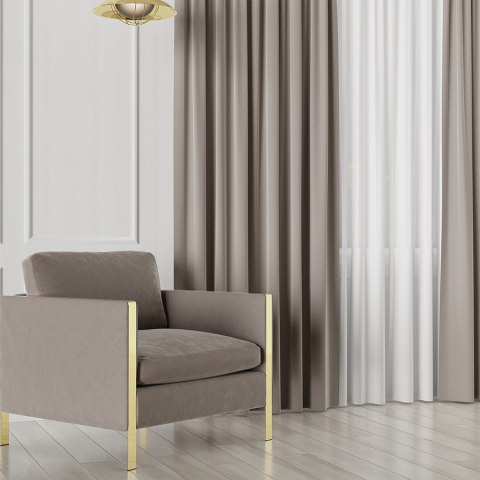 LIMA Tkanina dekoracyjna, wysokość 300cm, kolor 013 beżowoszary 318287/TDP/013/000300/1