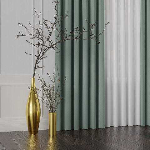 LIMA Tkanina dekoracyjna, wysokość 300cm, kolor 020 szałwiowa zieleń 318287/TDP/020/000300/1