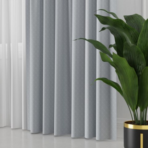 LIMA Tkanina dekoracyjna, wysokość 300cm, kolor 026 niebieskoszary 318287/TDP/026/000300/1