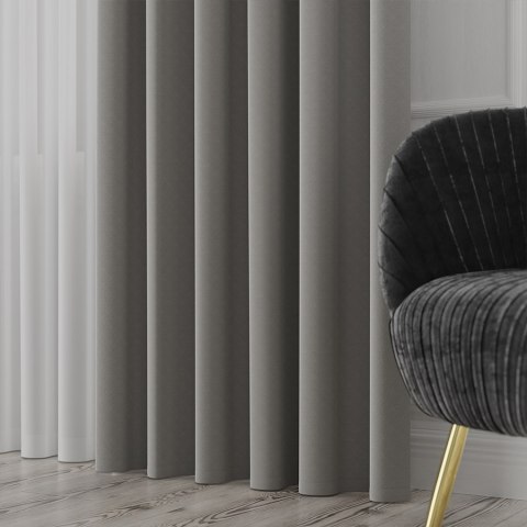 LIMA Tkanina dekoracyjna, wysokość 300cm, kolor 030 szary 318287/TDP/030/000300/1