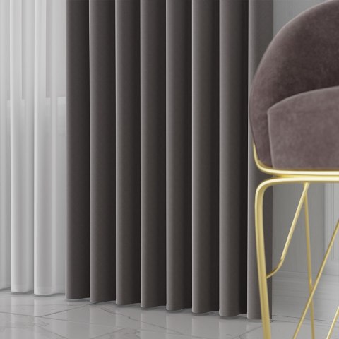 LIMA Tkanina dekoracyjna, wysokość 300cm, kolor 035 chłodny brązowy 318287/TDP/035/000300/1