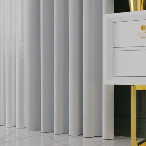 LIMA Tkanina dekoracyjna, wysokość 300cm, kolor 076 jasny chłodny szary 318287/TDP/076/000300/1