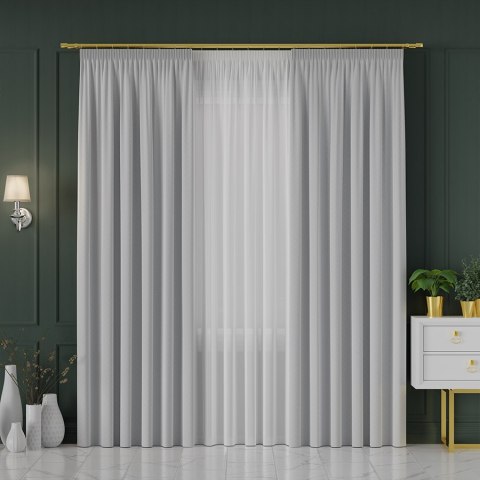 LIMA Tkanina dekoracyjna, wysokość 300cm, kolor 076 jasny chłodny szary 318287/TDP/076/000300/1