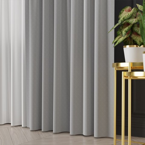 LIMA Tkanina dekoracyjna, wysokość 300cm, kolor 077 chłodny szary 318287/TDP/077/000300/1