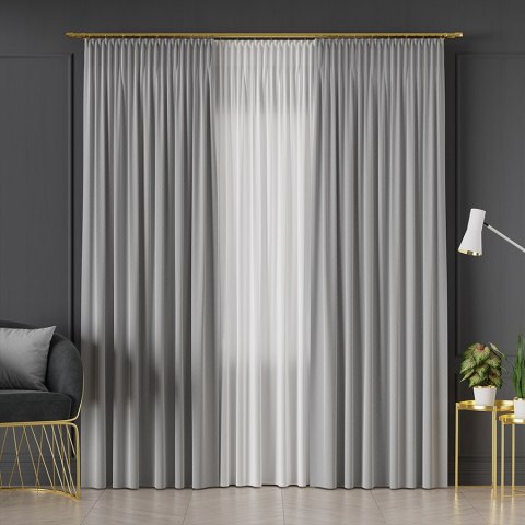 LIMA Tkanina dekoracyjna, wysokość 300cm, kolor 077 chłodny szary 318287/TDP/077/000300/1