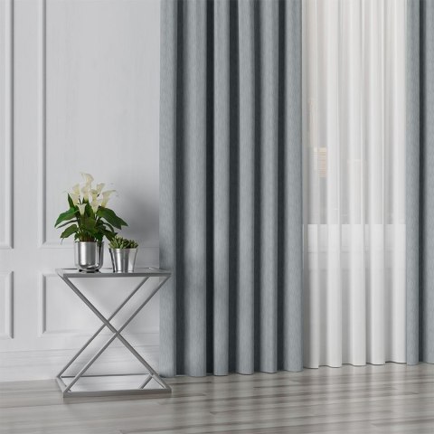 LISA Tkanina dekoracyjna, wysokość 300cm, kolor 016 chłodny szary 004150/TDP/016/000300/1