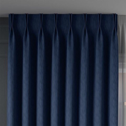 LISA Tkanina dekoracyjna, wysokość 300cm, kolor 021 granatowy 004150/TDP/021/000300/1