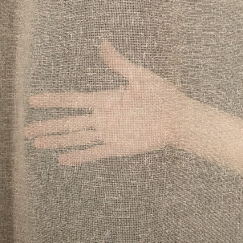 PETRA Firanka z ołowianką, wysokość 320cm, kolor 006 beżowy 020910/000/006/000320/1