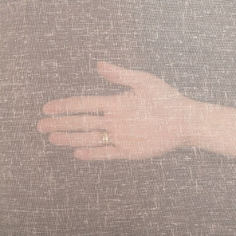 PETRA Firanka z ołowianką, wysokość 320cm, kolor 011 pastelowy różowy 020910/000/011/000320/1