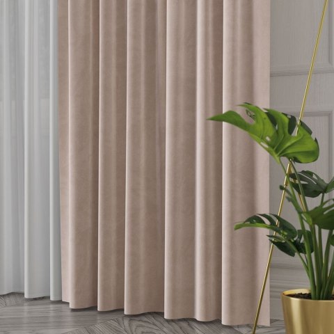 VELVET Tkanina dekoracyjna, wysokość 300cm, kolor 002 beżowy VELVET/TZP/002/000300/1