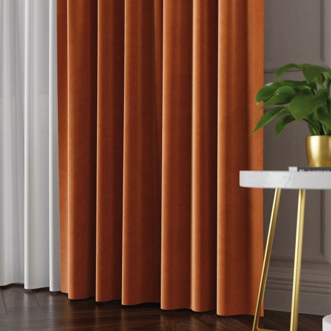 VELVET Tkanina dekoracyjna, wysokość 300cm, kolor 028 rdzawy VELVET/TZP/028/000300/1