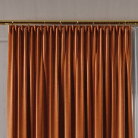 VELVET Tkanina dekoracyjna, wysokość 300cm, kolor 028 rdzawy VELVET/TZP/028/000300/1