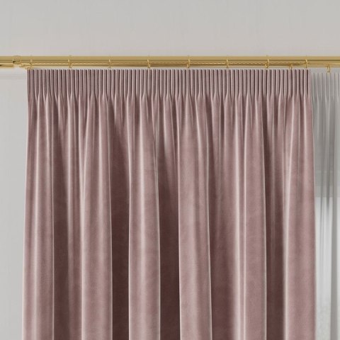 VELVET Tkanina dekoracyjna, wysokość 300cm, kolor 035 pastelowy fioletowy VELVET/TZP/035/000300/1