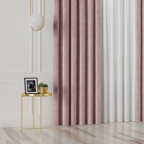 VELVET Tkanina dekoracyjna, wysokość 300cm, kolor 035 pastelowy fioletowy VELVET/TZP/035/000300/1