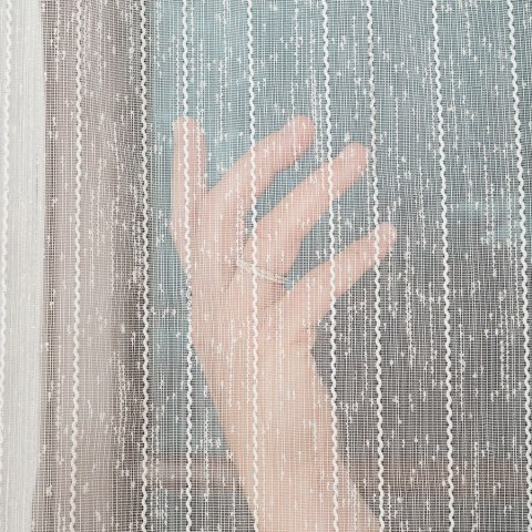 Firanka fantazyjna z ołowianką, wysokość 295cm, kolor 004 196032/OLO/004/000295/1